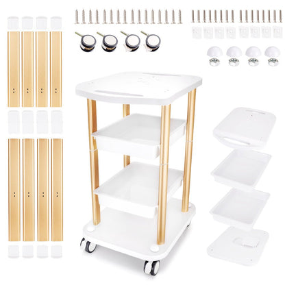 Shape Tactics Rolling Beauty Trolley for Salon and Spa - Renee Lane Company
