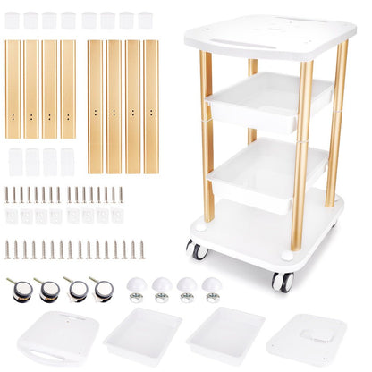 Shape Tactics Rolling Beauty Trolley for Salon and Spa - Renee Lane Company