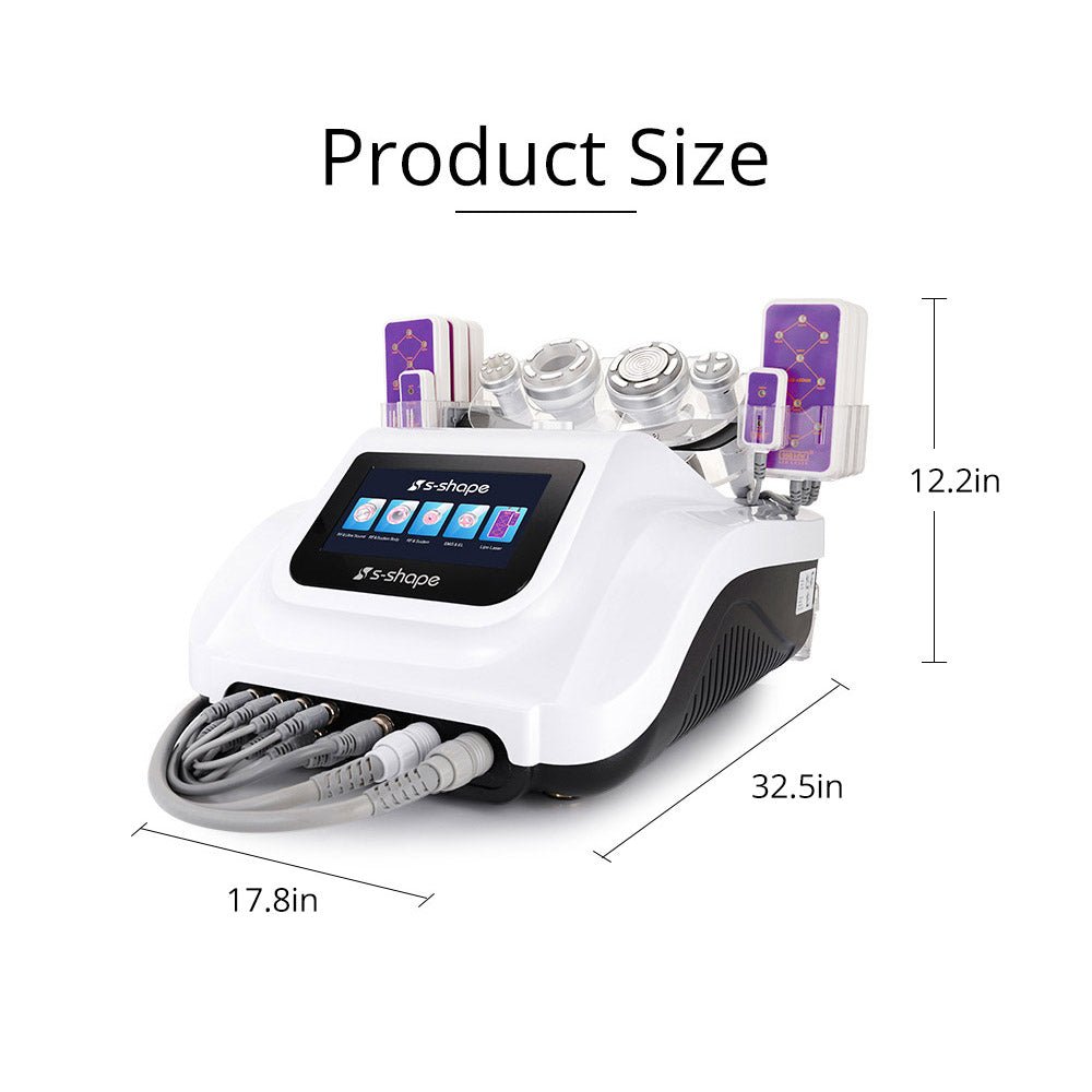 Shape Tactics S-Shape 30K Cavitation RF & 160mW Lipo Laser System - Renee Lane Company