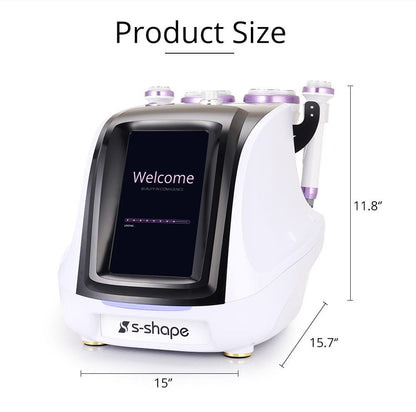 Shape Tactics S-Shape 30K Ultrasonic Cavitation & RF Vacuum Therapy System - Renee Lane Company