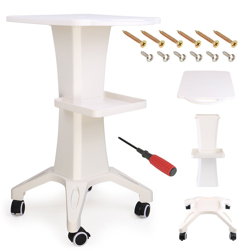 Shape Tactics Salon Trolley Stand for Ultrasonic Cavitation & RF Equipment - Renee Lane Company