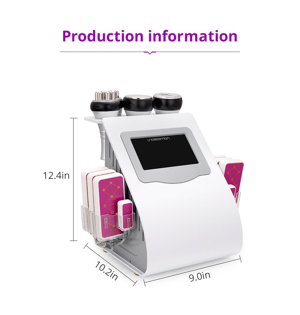 Shape Tactics Unoisetion 40K Cavitation Ultrasound RF Vacuum Photon System - Renee Lane Company
