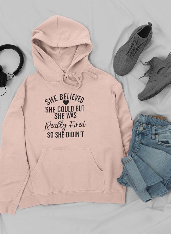 She Believed She Could Hoodie - Renee Lane Company