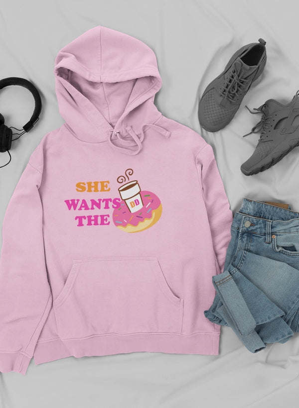She Wants Donuts Hoodie - Renee Lane Company