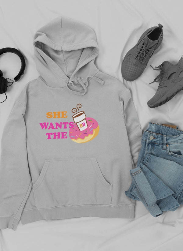 She Wants Donuts Hoodie - Renee Lane Company