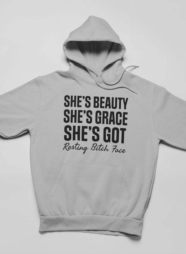 She's Beauty She's Grace Hoodie - Renee Lane Company