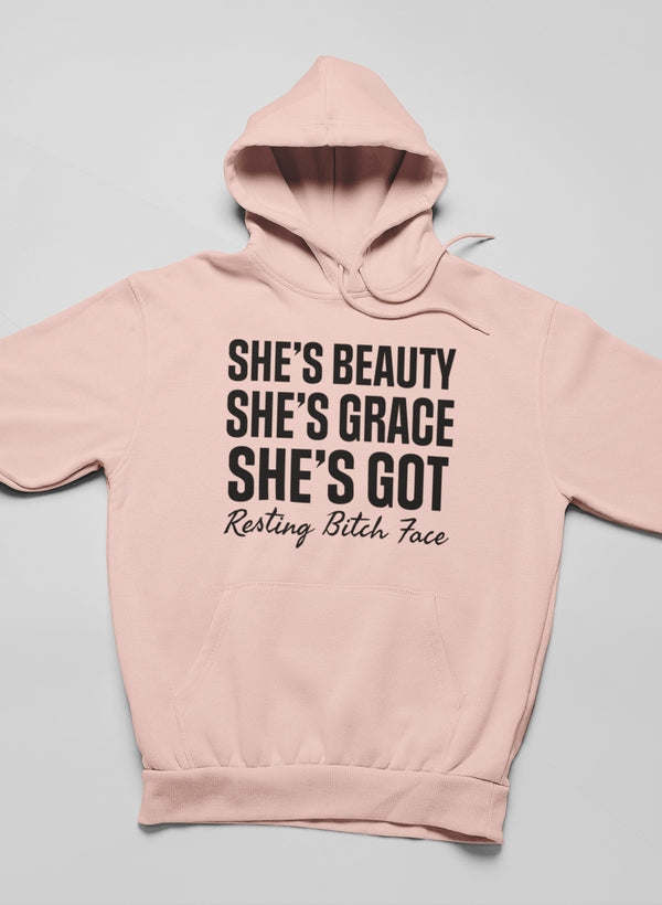 She's Beauty She's Grace Hoodie - Renee Lane Company
