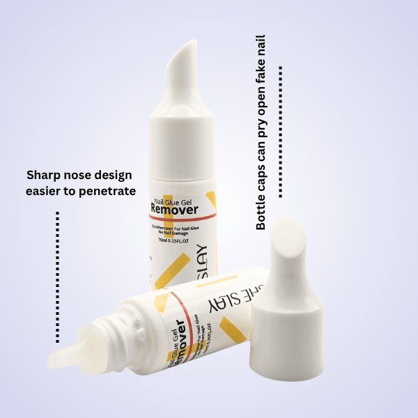 SheSlay Nail Glue Remover 10ml – Quick & Easy Removal for Fake Nails, Acrylics, Press-Ons & Rhinestones - Renee Lane Company