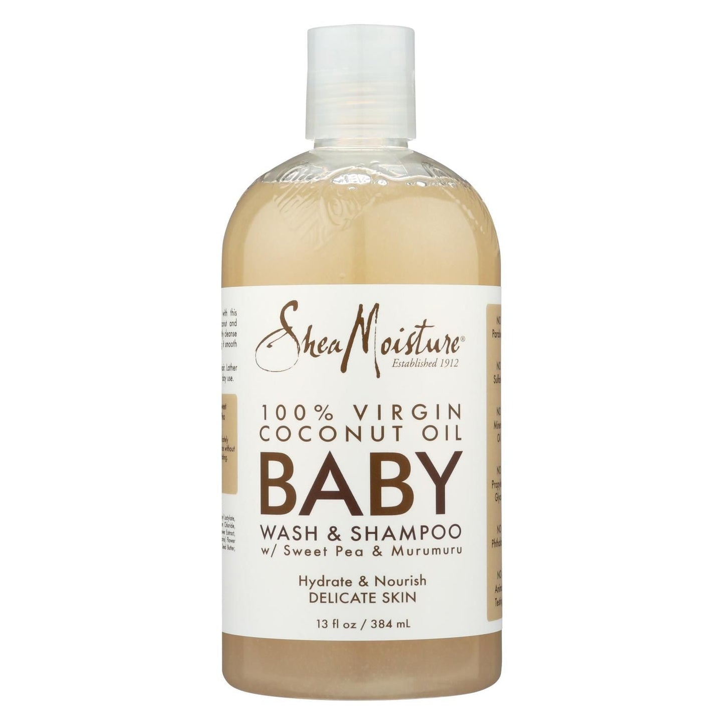 Shea Moisture - Baby Wash&shmp Murumu Coconut - 13 Fz - Renee Lane Company