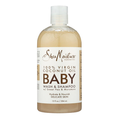 Shea Moisture - Baby Wash&shmp Murumu Coconut - 13 Fz - Renee Lane Company