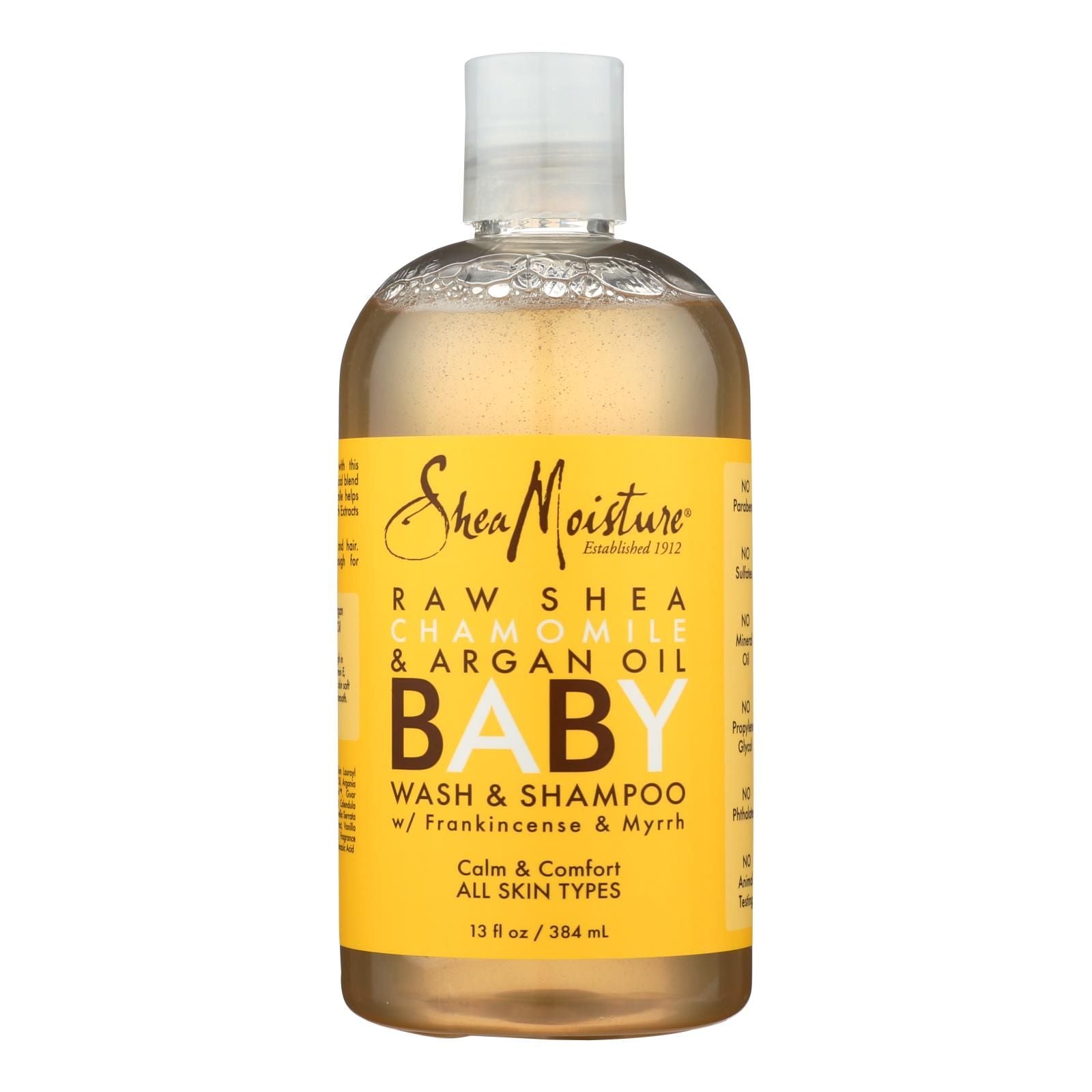 Shea Moisture - Baby Wsh/shmp Shea Cham - 1 Each-13 Oz - Renee Lane Company