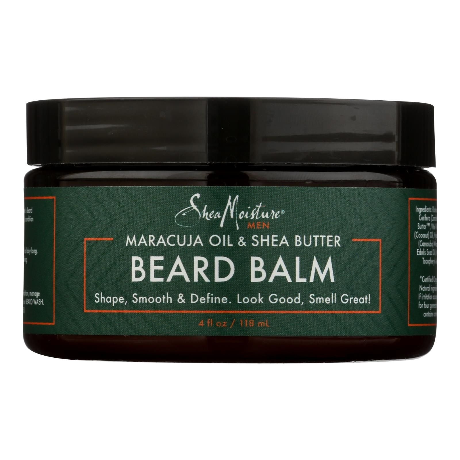 Shea Moisture - Beard Balm Marcuja&shea - 1 Each - 4 Oz - Renee Lane Company
