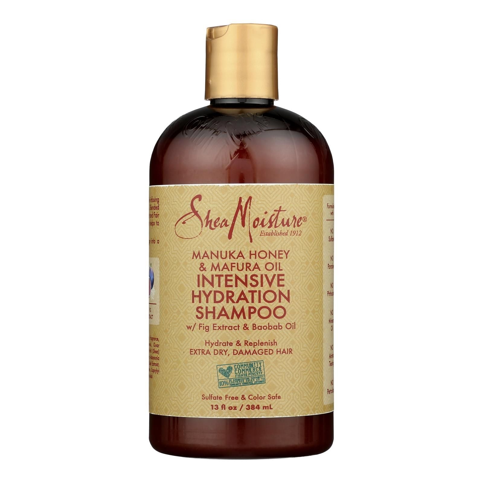 Shea Moisture - Shampoo Honey Marufa Oil - 1 Each-13 Oz - Renee Lane Company