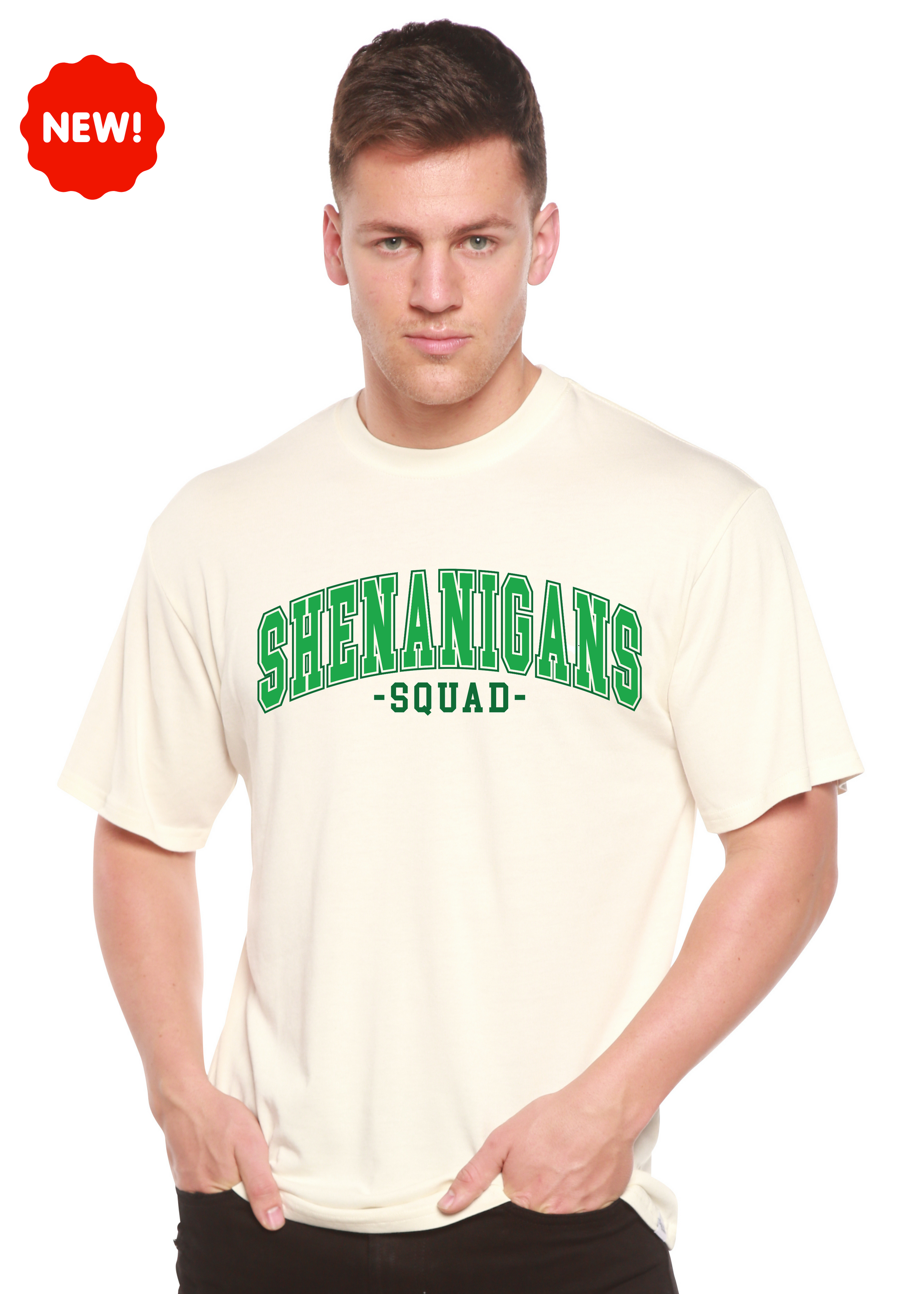 Shenanigans Squad Unisex Bamboo/Cotton Graphic T-Shirt - Renee Lane Company