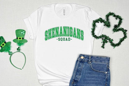 Shenanigans Squad Unisex Bamboo/Cotton Graphic T-Shirt - Renee Lane Company