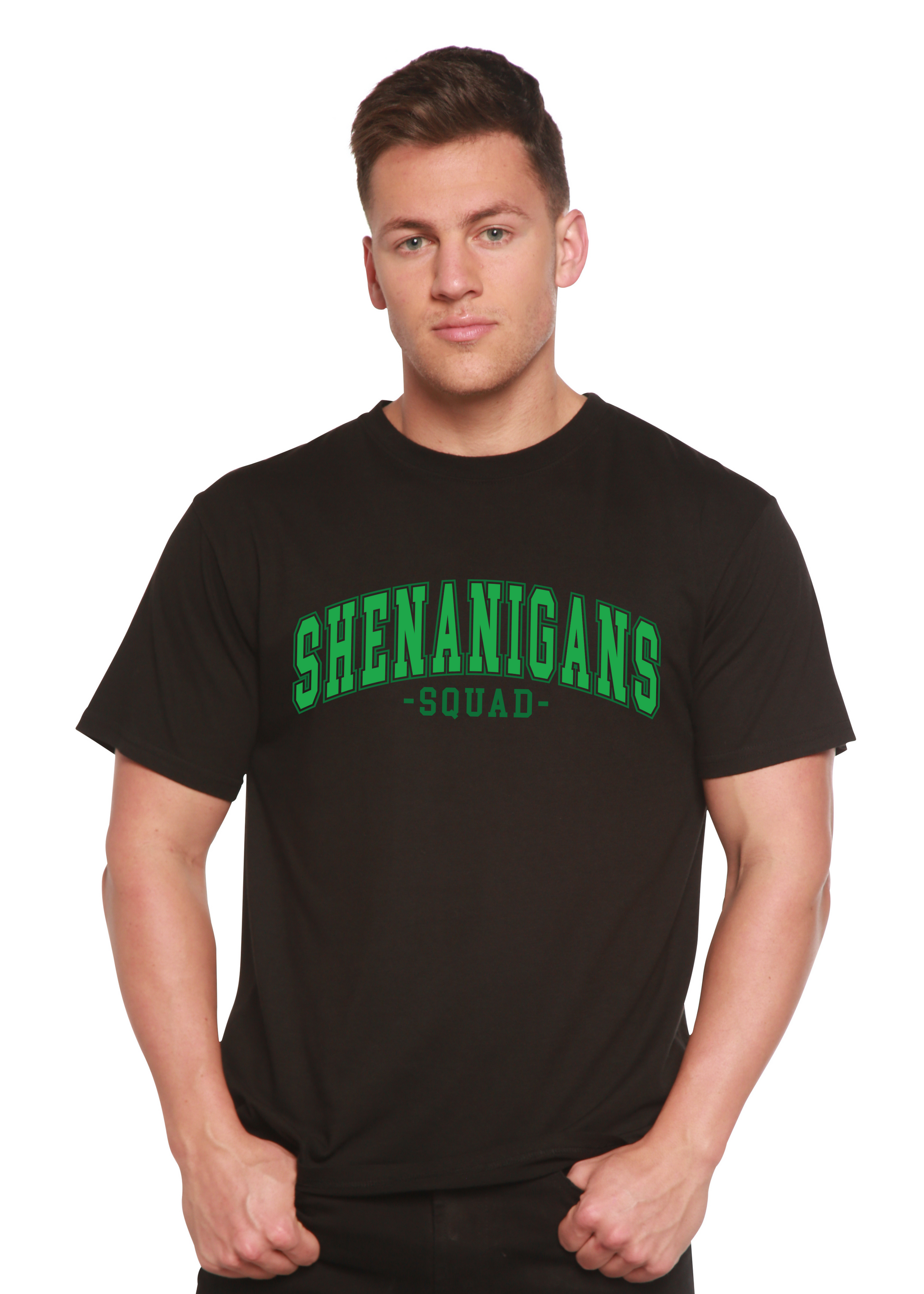 Shenanigans Squad Unisex Bamboo/Cotton Graphic T-Shirt - Renee Lane Company