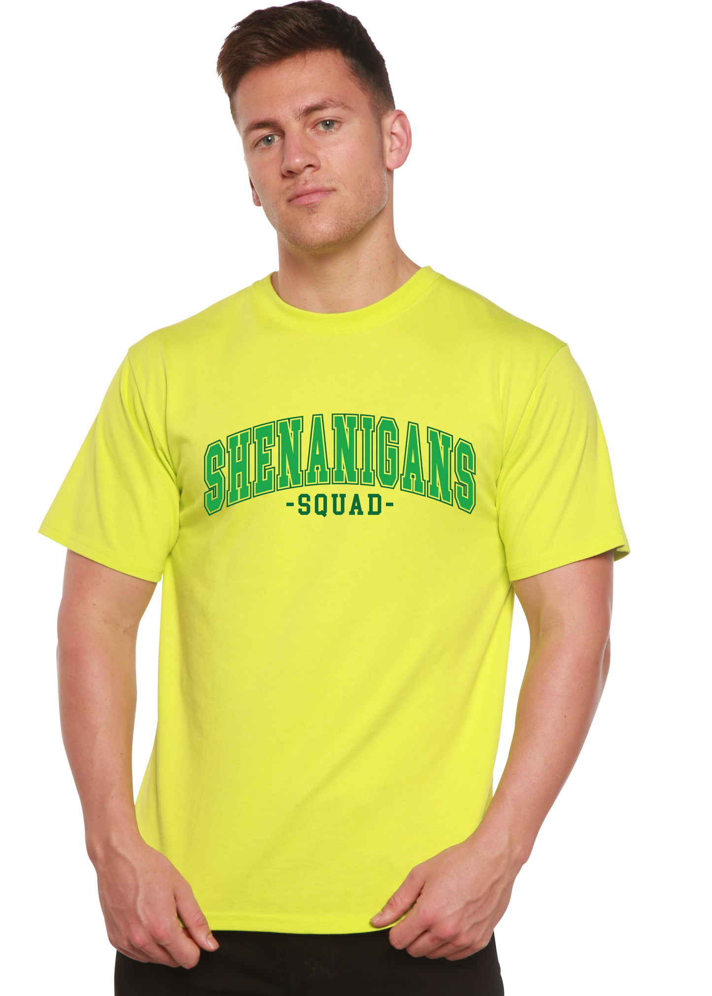 Shenanigans Squad Unisex Bamboo/Cotton Graphic T-Shirt - Renee Lane Company