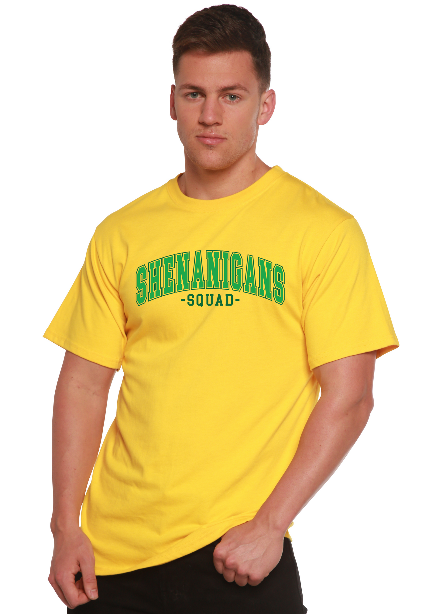 Shenanigans Squad Unisex Bamboo/Cotton Graphic T-Shirt - Renee Lane Company