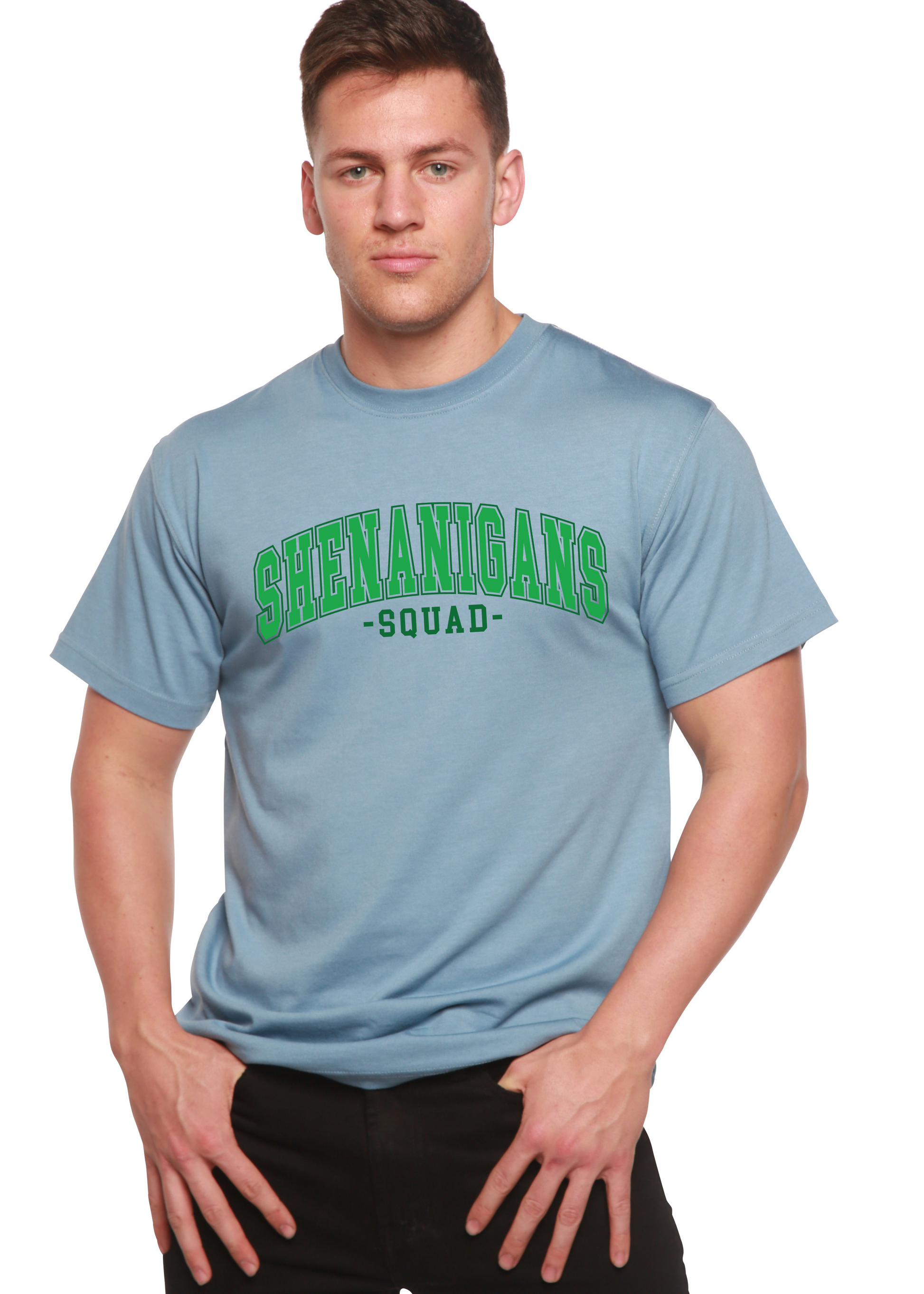 Shenanigans Squad Unisex Bamboo/Cotton Graphic T-Shirt - Renee Lane Company