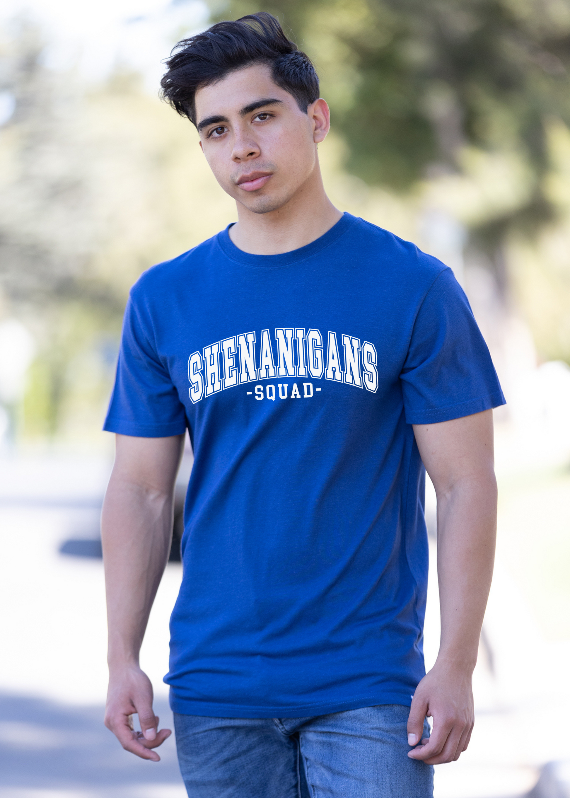Shenanigans Squad Unisex Bamboo/Cotton Graphic T-Shirt - Renee Lane Company