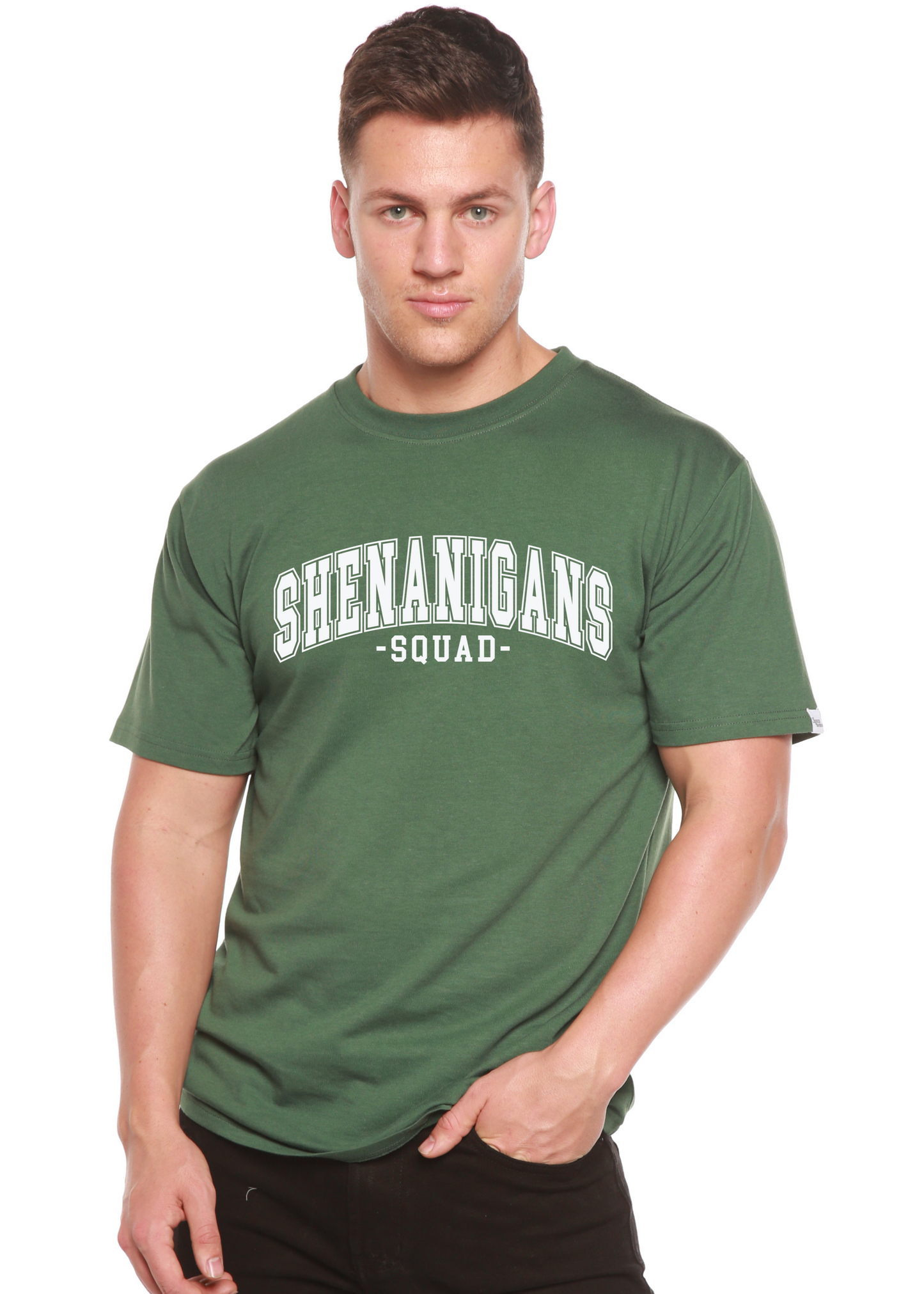 Shenanigans Squad Unisex Bamboo/Cotton Graphic T-Shirt - Renee Lane Company