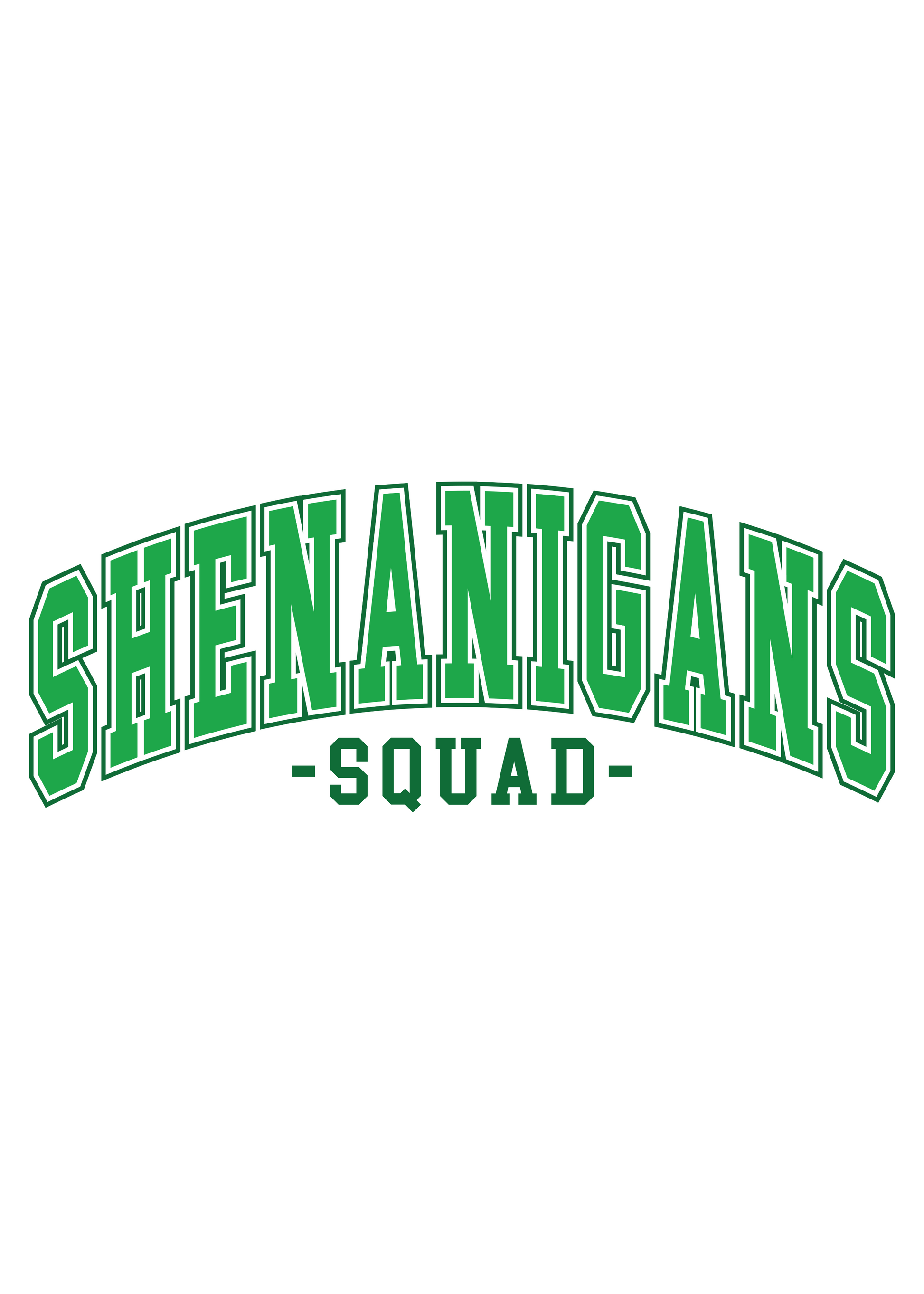 Shenanigans Squad Unisex Bamboo/Cotton Graphic T-Shirt - Renee Lane Company