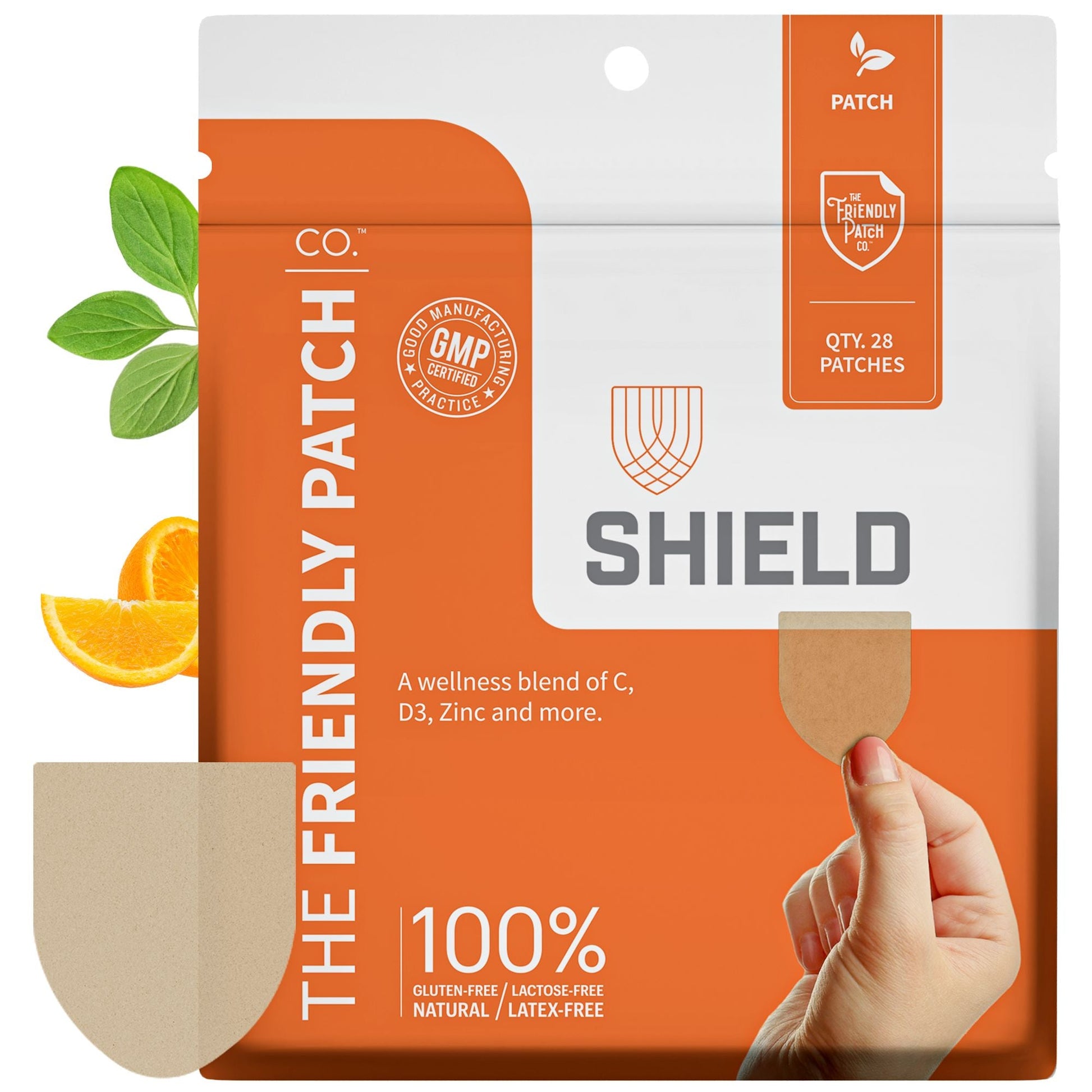 Shield Wellness Patches: Monthly Immunity & Wellness 28 pack - Renee Lane Company