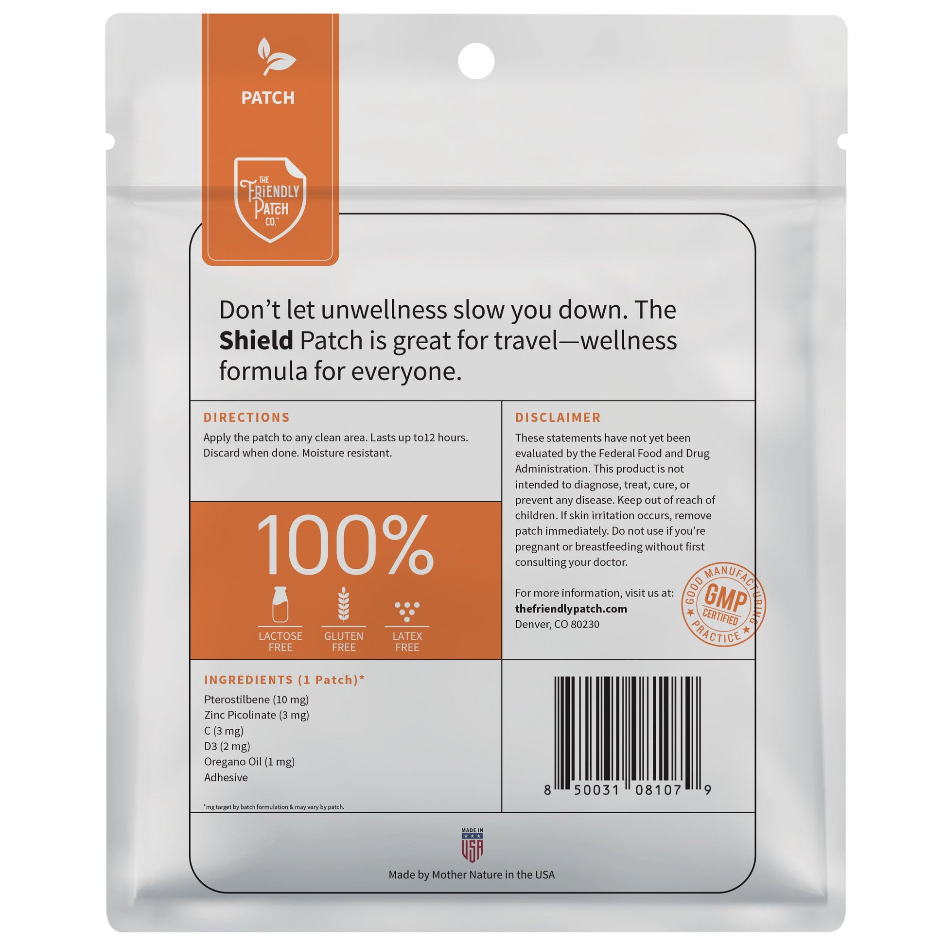 Shield Wellness Patches: Monthly Immunity & Wellness 28 pack - Renee Lane Company