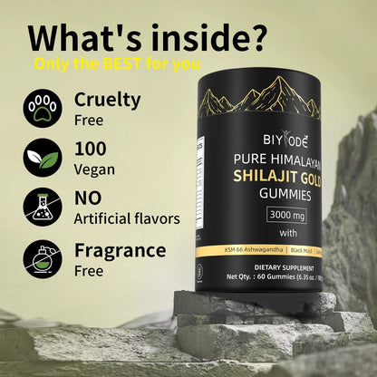 Shilajit Gummies: Pure Shilajit Himalayan - Renee Lane Company