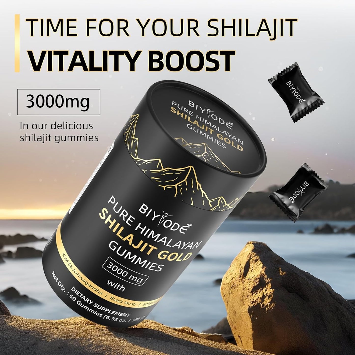 Shilajit Gummies: Pure Shilajit Himalayan - Renee Lane Company