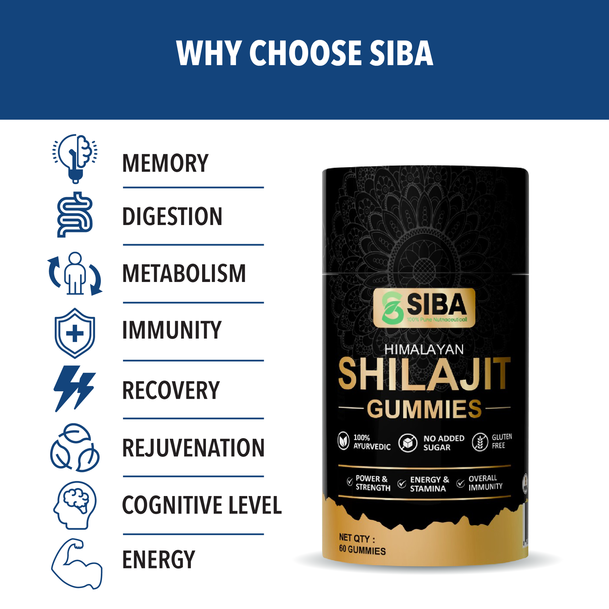 Shilajit Gummies - Renee Lane Company