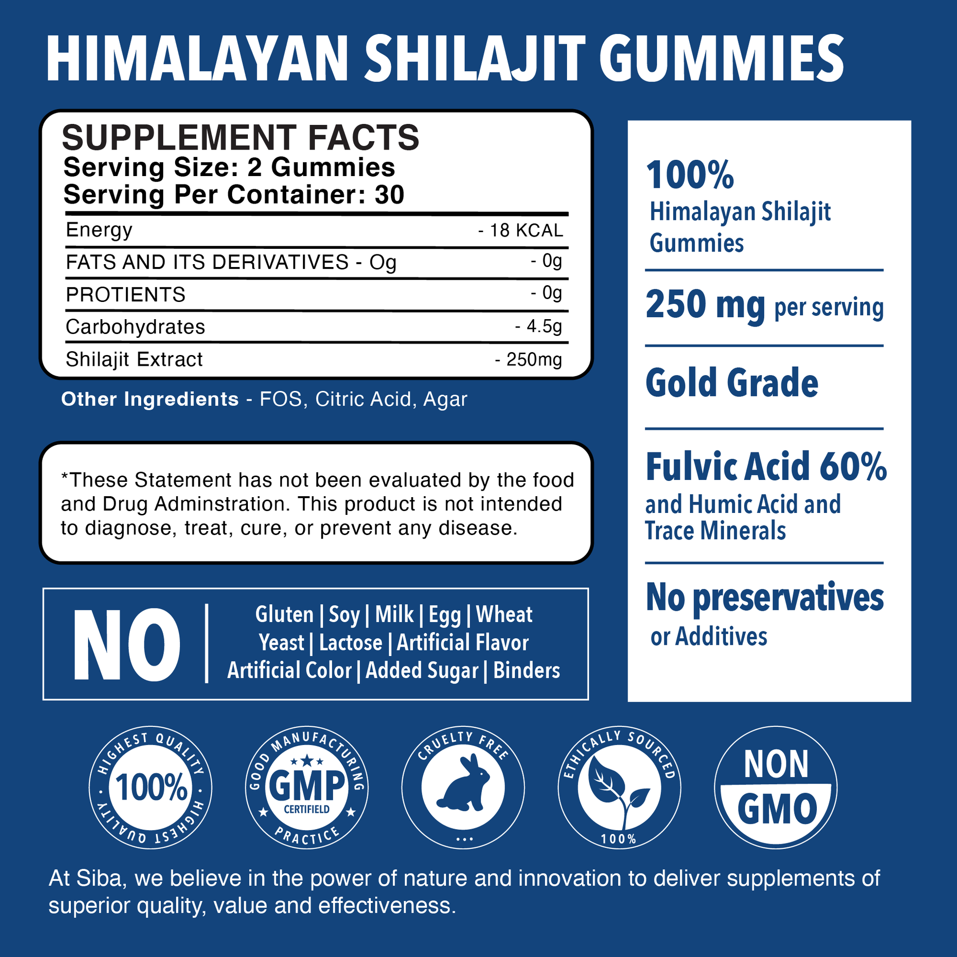 Shilajit Gummies - Renee Lane Company