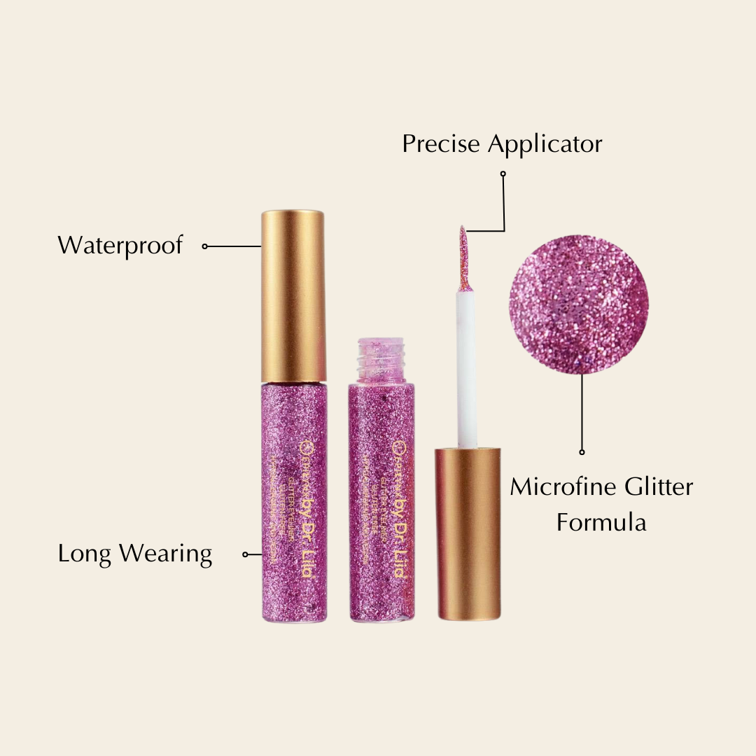 Shimmer & Shine Glitter Eyeliner – Vegan, Allergen-Free, Long-Wearing - Renee Lane Company