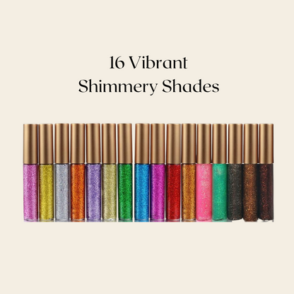 Shimmer & Shine Glitter Eyeliner – Vegan, Allergen-Free, Long-Wearing - Renee Lane Company