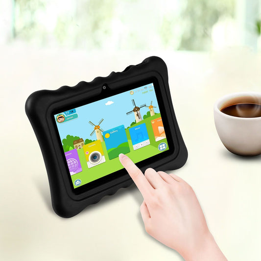 Shock-resistant Silicone Snap-on Case with Stand for 7' Tablets - Renee Lane Company