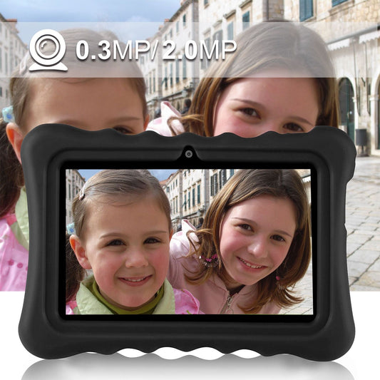 Shock-resistant Silicone Snap-on Case with Stand for 7' Tablets - Renee Lane Company