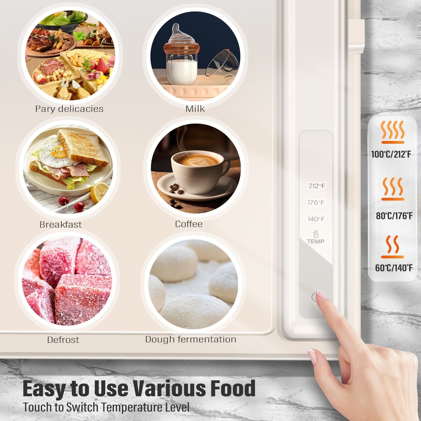 Silicone Electric Roll Up Heating Tray Food Warmers Mat Portable Hot Plates to Keep Food Warm - Renee Lane Company