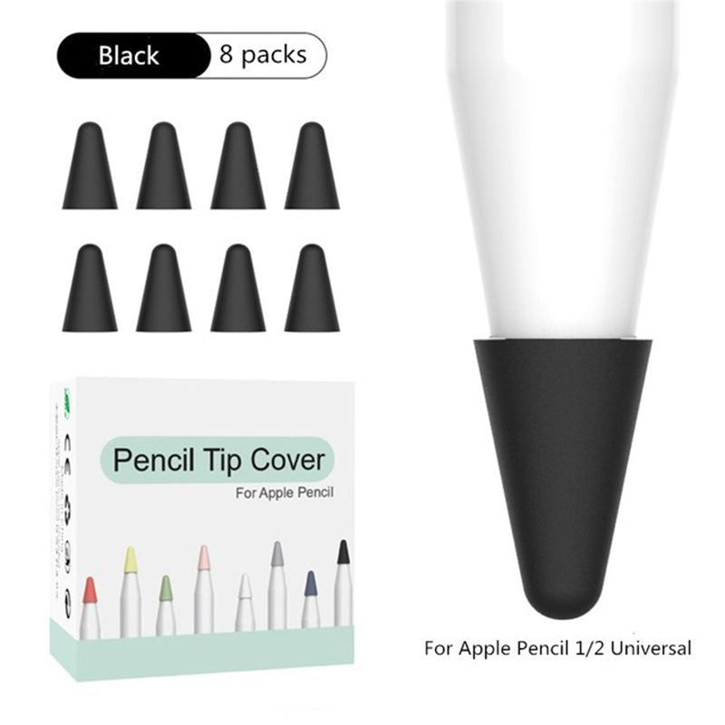 Silicone Replacement Tip Case For Apple Pencil 1/2 Touchscreen Stylus Pen Case Nib Protective Cover Skin For Apple Pencil - Renee Lane Company
