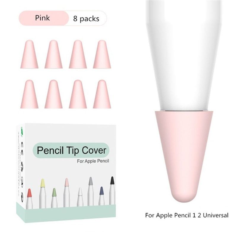 Silicone Replacement Tip Case For Apple Pencil 1/2 Touchscreen Stylus Pen Case Nib Protective Cover Skin For Apple Pencil - Renee Lane Company