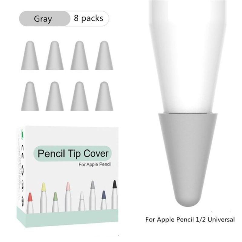 Silicone Replacement Tip Case For Apple Pencil 1/2 Touchscreen Stylus Pen Case Nib Protective Cover Skin For Apple Pencil - Renee Lane Company