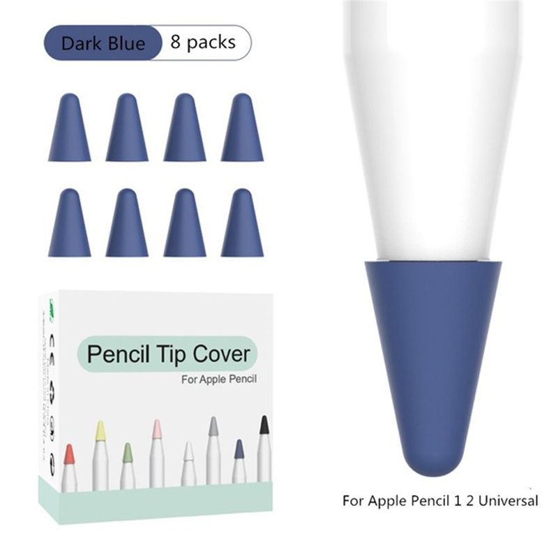 Silicone Replacement Tip Case For Apple Pencil 1/2 Touchscreen Stylus Pen Case Nib Protective Cover Skin For Apple Pencil - Renee Lane Company