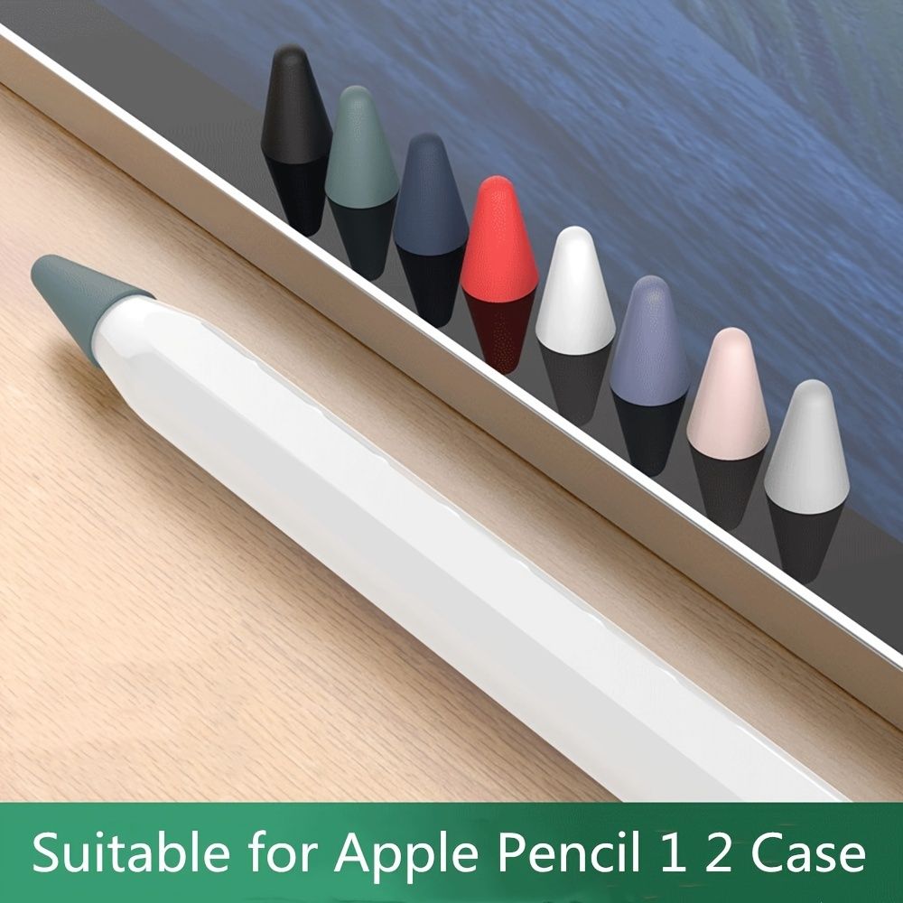 Silicone Replacement Tip Case For Apple Pencil 1/2 Touchscreen Stylus Pen Case Nib Protective Cover Skin For Apple Pencil - Renee Lane Company