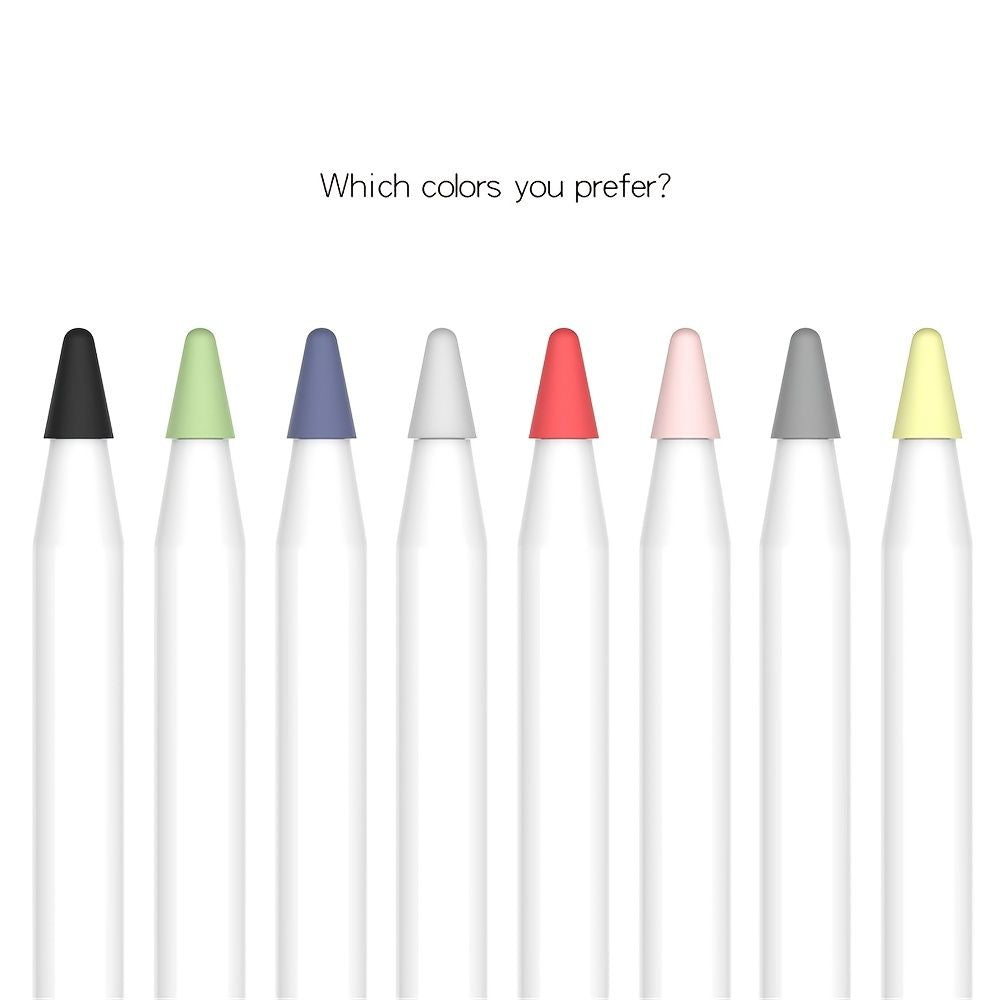 Silicone Replacement Tip Case For Apple Pencil 1/2 Touchscreen Stylus Pen Case Nib Protective Cover Skin For Apple Pencil - Renee Lane Company