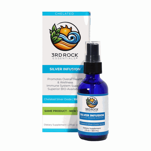 Silver Infusion 150 PPM Chelated Silver Oxide Supplement - 2 oz. Spray - Renee Lane Company