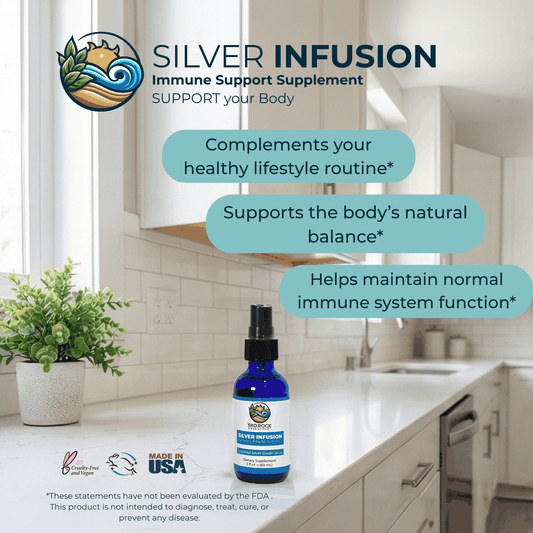 Silver Infusion 150 PPM Chelated Silver Oxide Supplement - 2 oz. Spray - Renee Lane Company