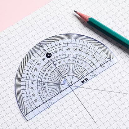 Simple And Multifunctional Drawing Learning Rulers Set Of 4pcs - Renee Lane Company