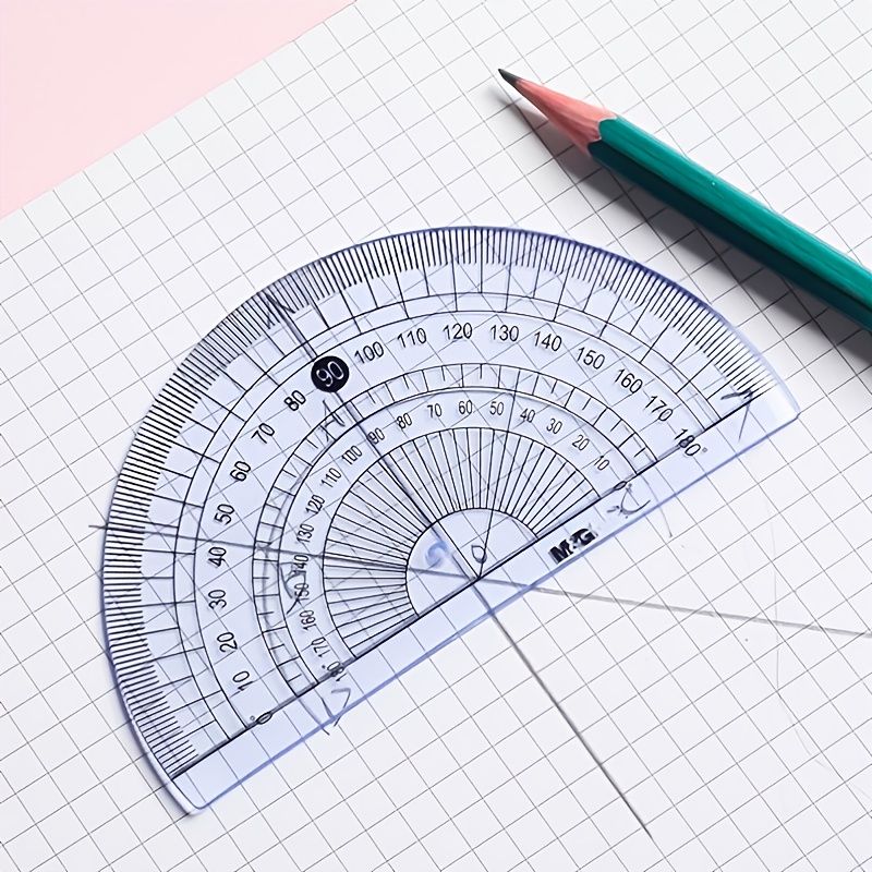 Simple And Multifunctional Drawing Learning Rulers Set Of 4pcs - Renee Lane Company