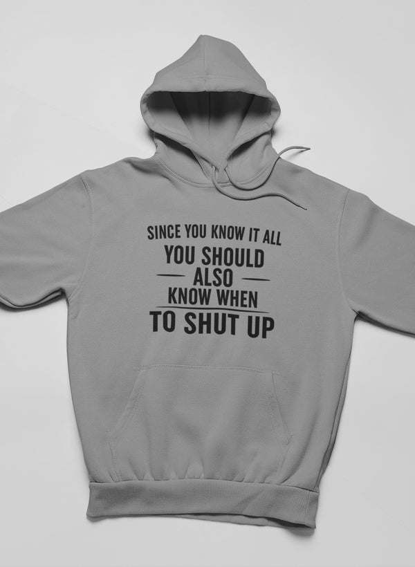 Since You Know It All Hoodie - Renee Lane Company