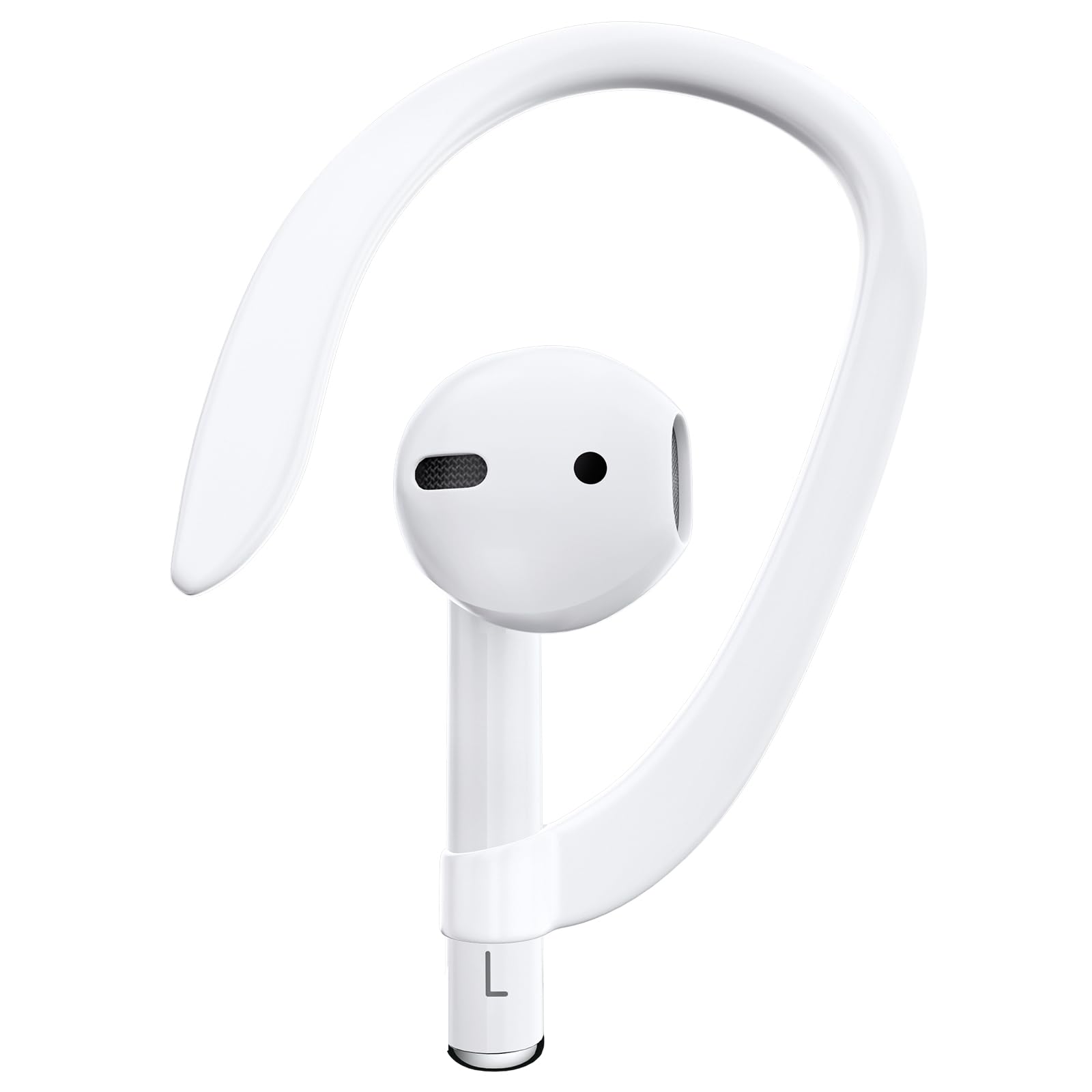 Single Left Replacement Earbud Only Compatible with AirPods 2nd Generation Model A2031 Left Ear Side Wireless Earbud with Detachable Ear Hooks L Side for AirPods 2nd Gen - Renee Lane Company