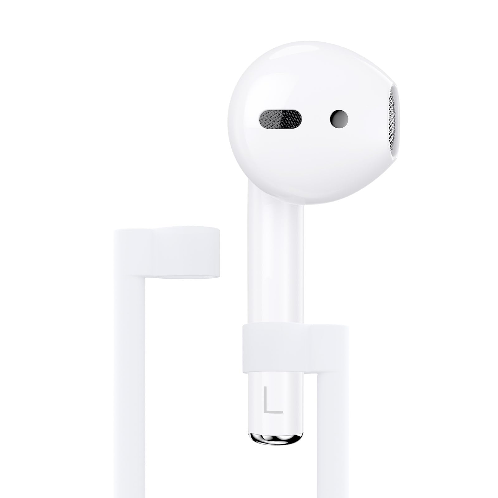 Single Left Replacement Earbud Only for airpods 2nd Generation Detachable Ear Hooks L Side Left Ear Side Wireless Earbud with Model A2031 - Renee Lane Company